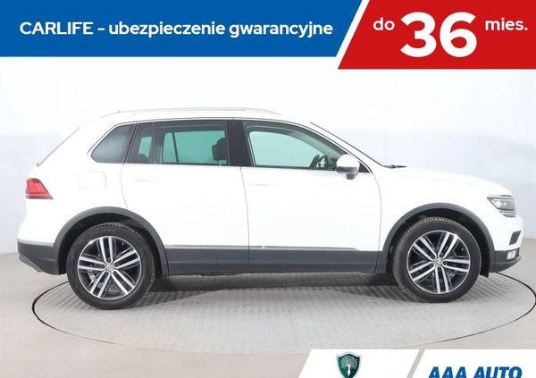 Volkswagen Tiguan cena 95000 przebieg: 115242, rok produkcji 2017 z Skała małe 326